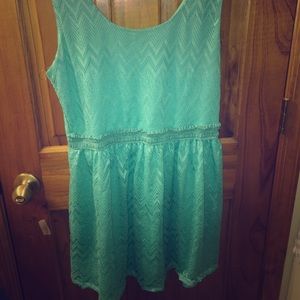 Rue 21 teal dress